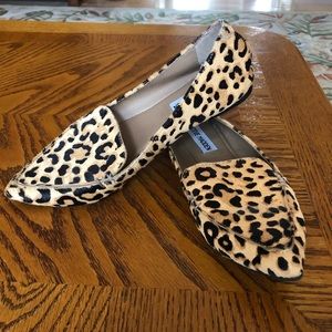 Steve Madden leopard loafer
